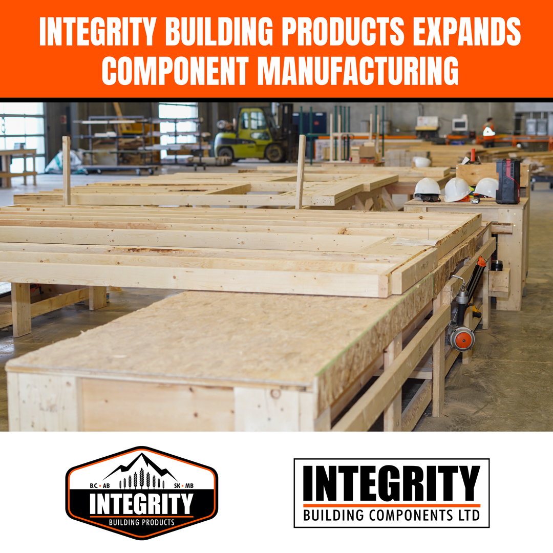 Integrity Building Products expands component manufacturing