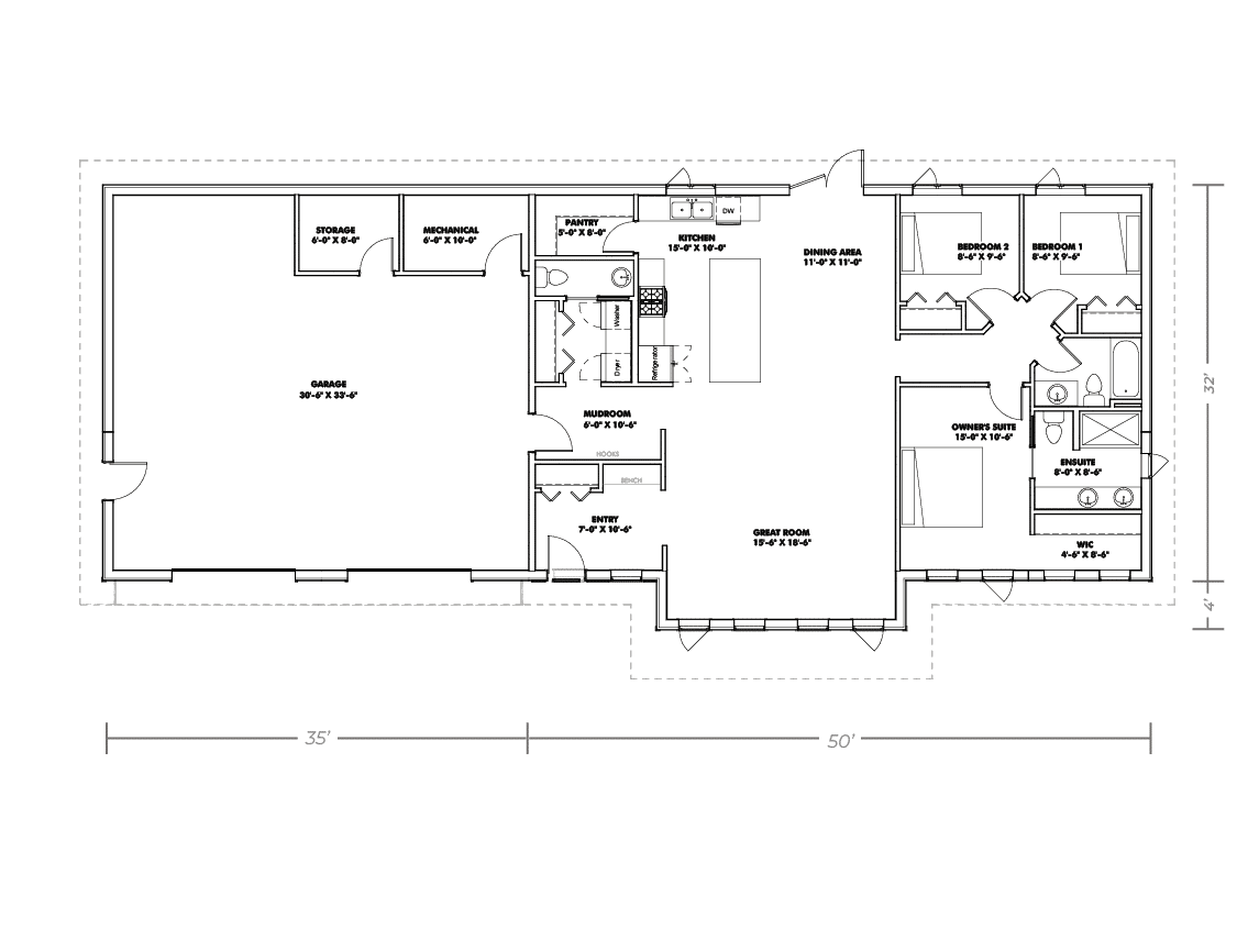 Prairie Peak Floor plan