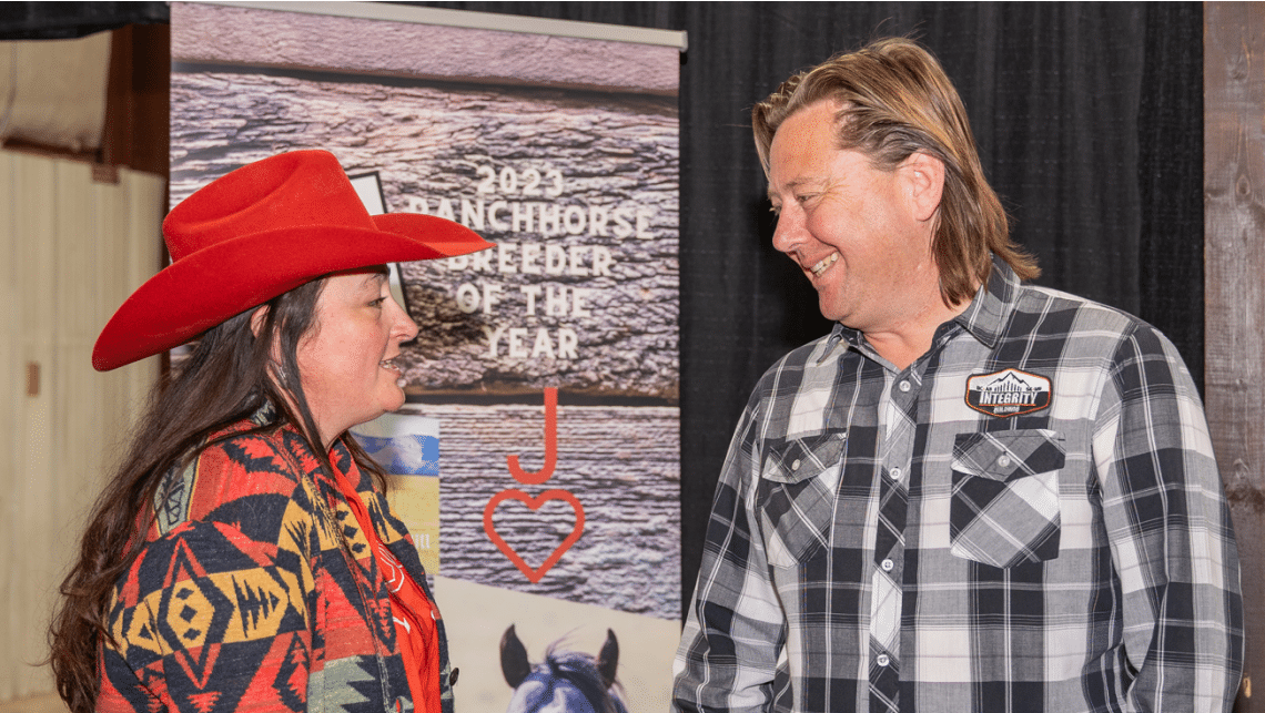 Dave Marsh with Integrity customer