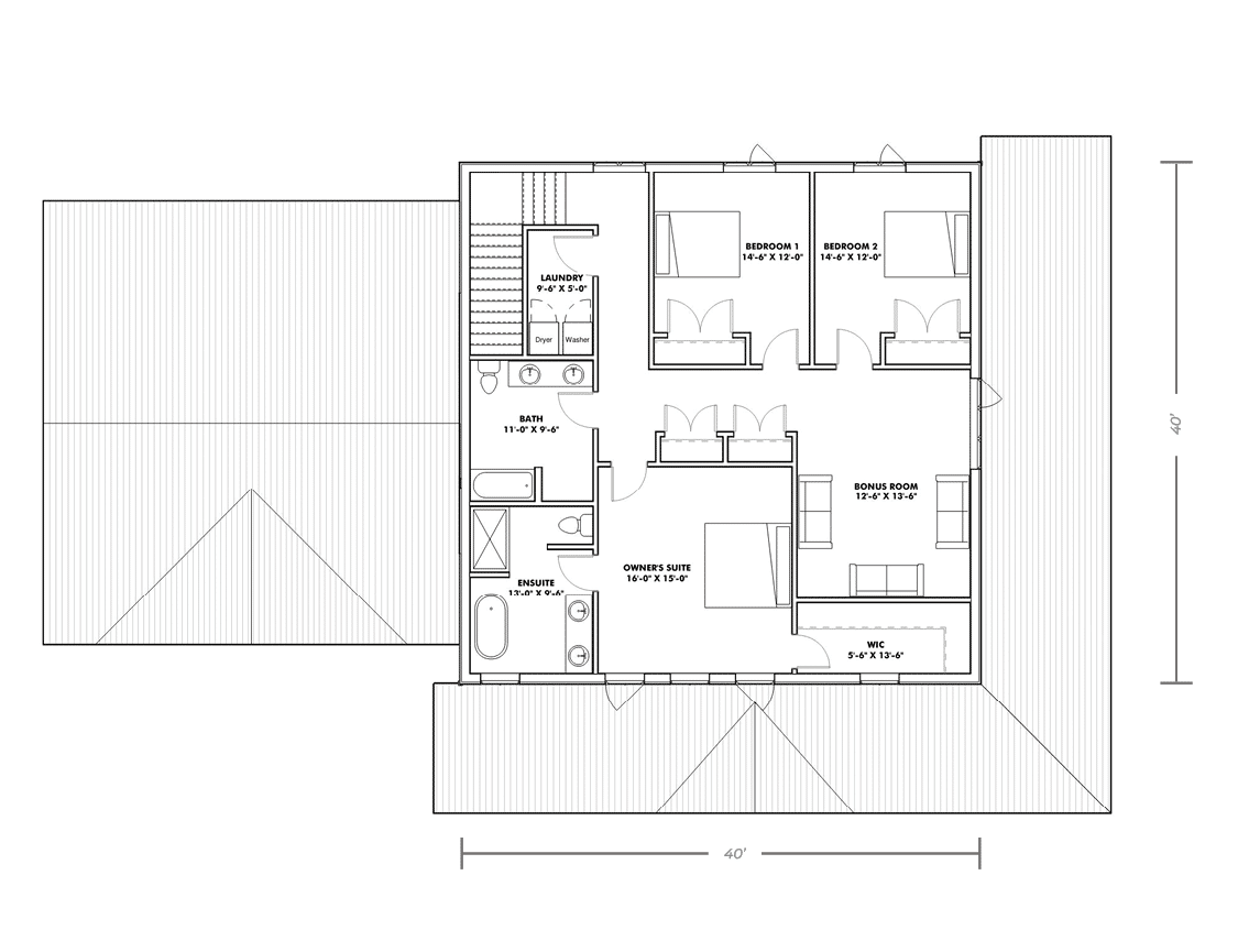 Farm House floor plan