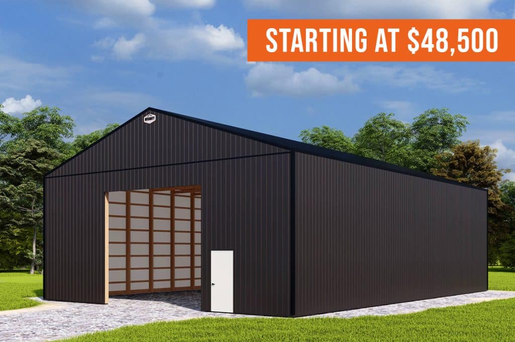 Special Build Promo - 40x60x16 building by Integrity