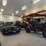 A buckskin post-frame lifestyle & hobby shop