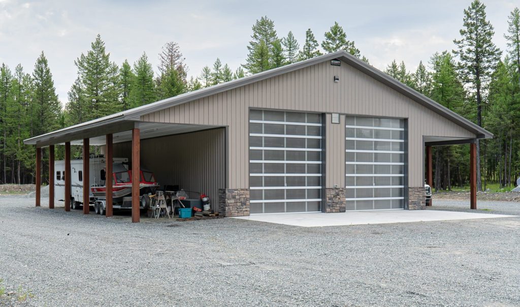 A sea wolf post-frame lifestyle & hobby shop