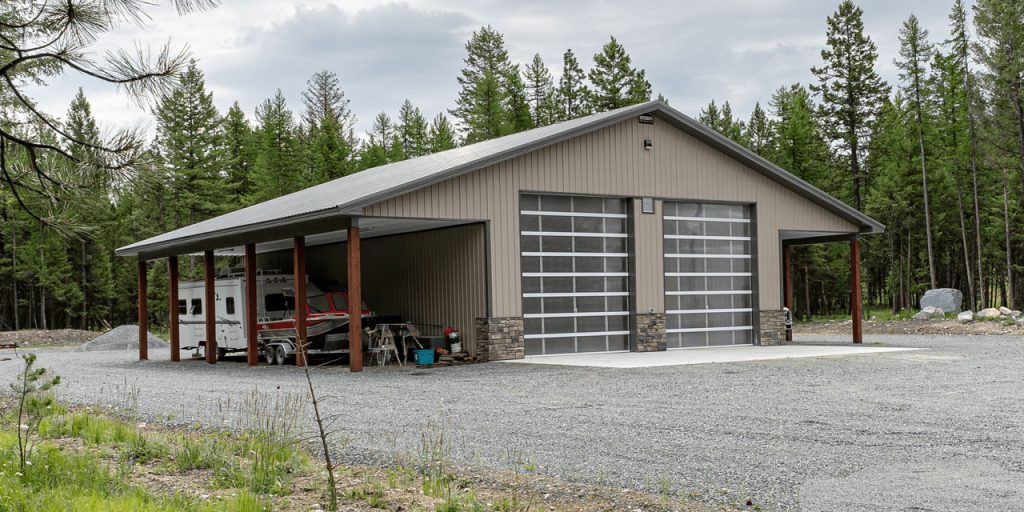 A sea wolf post-frame lifestyle & hobby shop