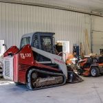 A iron ore lifestyle & Hobby post-frame shop with one overhead door