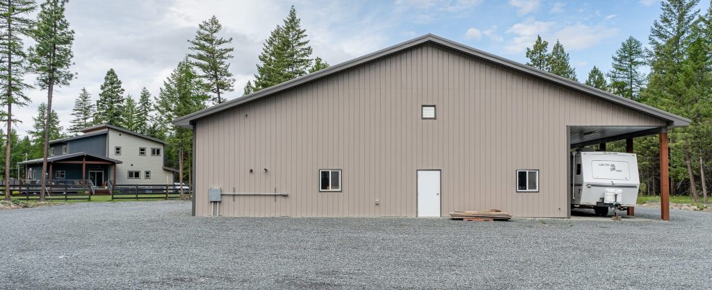 A sea wolf post-frame lifestyle & hobby shop