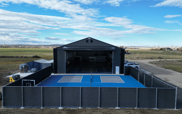 PickleBall Court Near Magrath, AB