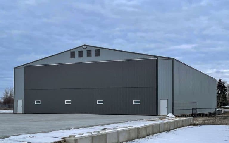 Hangar for Verbisky Enterprises | Fort St John BC
