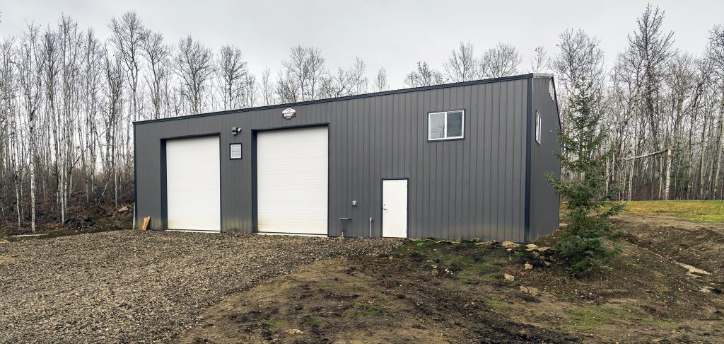 Charcoal Post-frame Agricultural shop