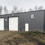 Charcoal Post-frame Agricultural shop