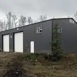 Charcoal Post-frame Agricultural shop