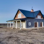 Iron Ore Post-frame equestrian barn