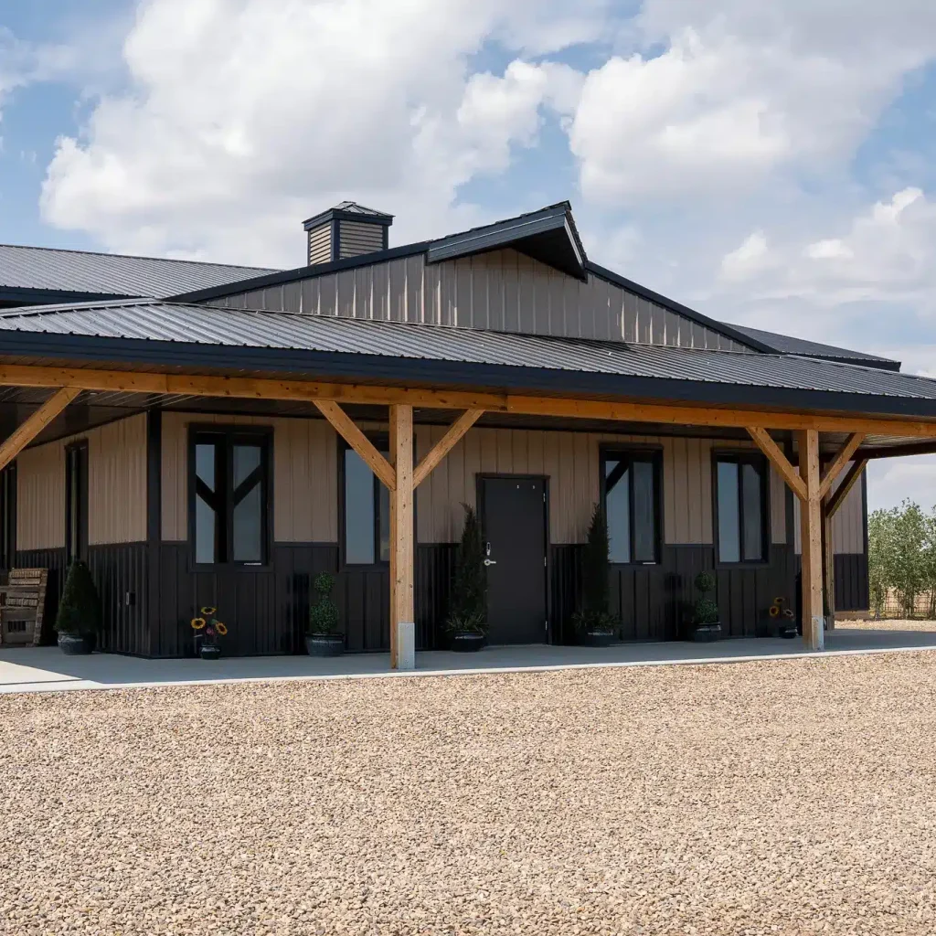 A post-frame lifestyle & hobby shop