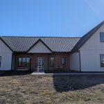 An antique linen and Iron ore custom Homestead with a loft