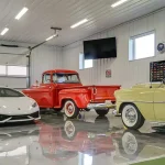 A Charcoal Steel post-frame Lifestyle & Hobby Shop