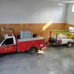 A Regent Grey post-frame commercial Firehall