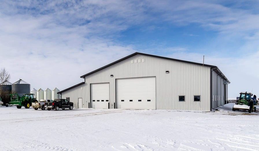 Post-frame storage by Integrity post Structures