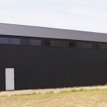 An Iron Ore post-frame Agricultural storage building