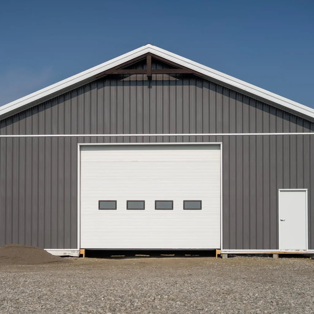 A post-frame Residential Shouse