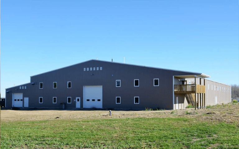 Riding Arena Near Sylvan Lake, Alberta