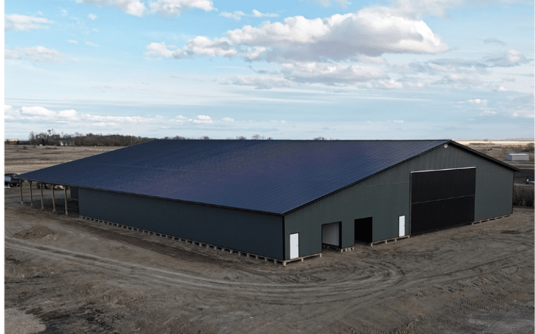 Clear Span Storage Facility Gainsborough SK