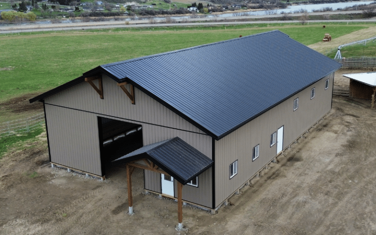 Barn for Rhonda & Shayle | Monte Creek BC