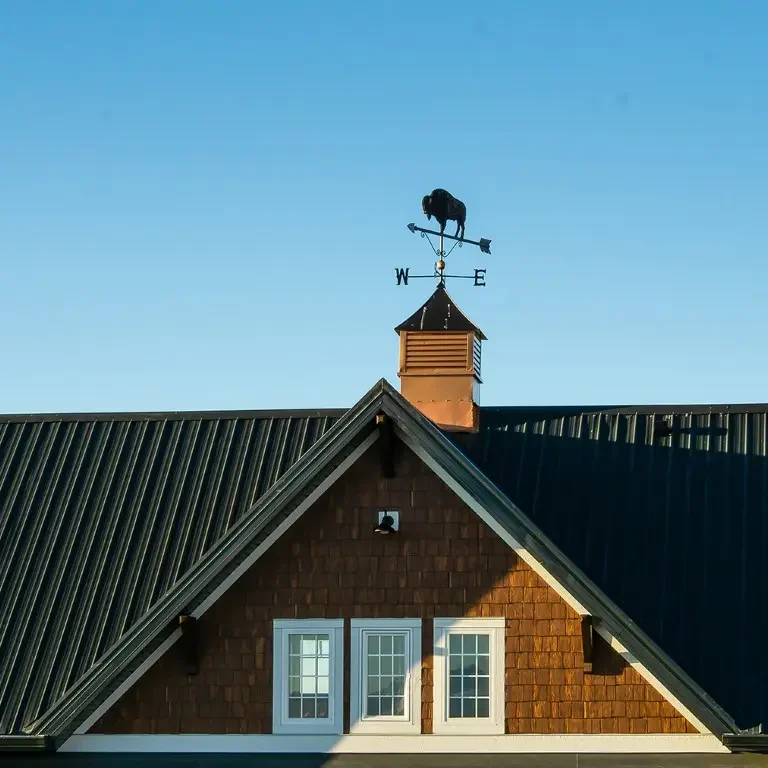 Iron Ore Post-frame equestrian barn