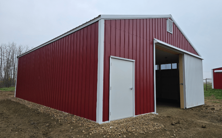 Calving Barn for Jackson & Nicole | Gunn AB