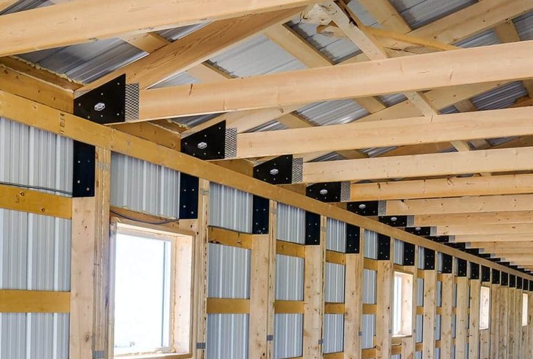 Post In Steel Structure Endurance Series Post-Frame Construction | Integrity Built