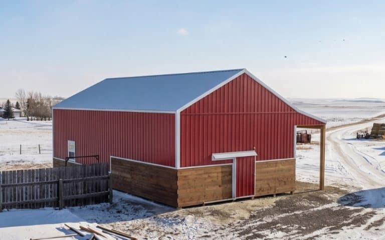 Red Barn for Michael of B Weichel Farms Ltd | Montmartre SK