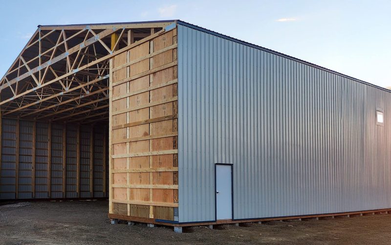 Shear Wall post-frame construction