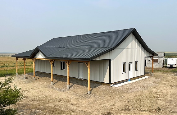 Built to lock up - bunk house - pos-frame professionally designed and engineered home