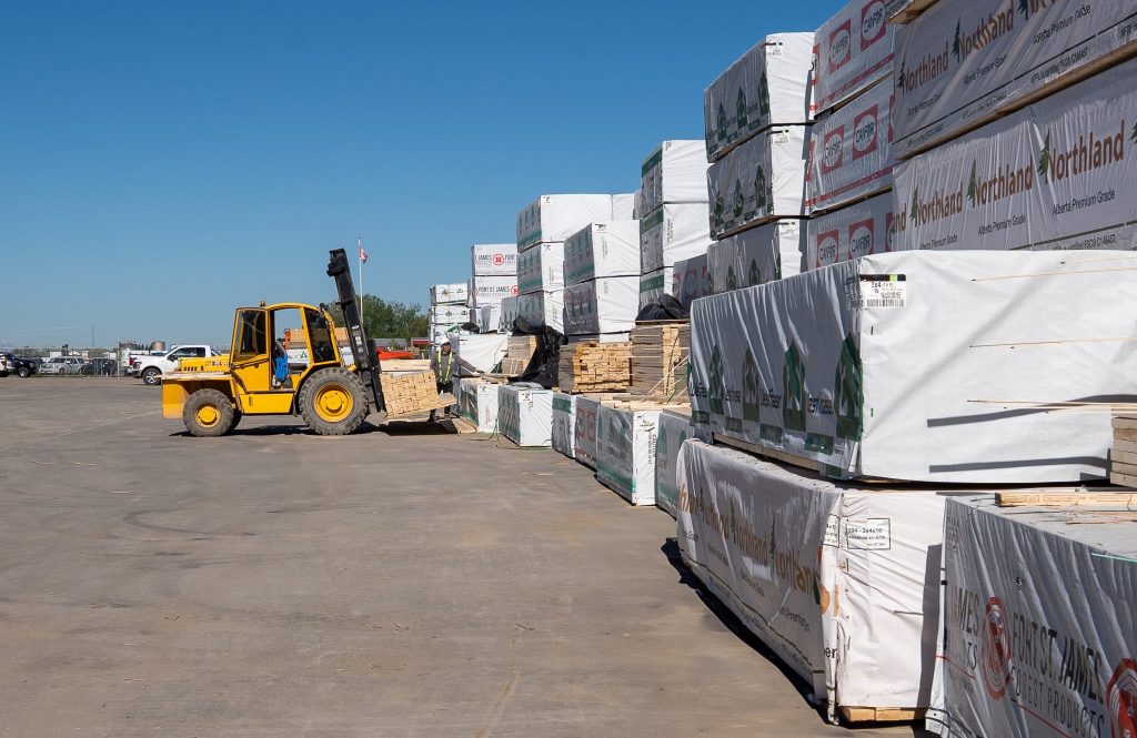 building materials in Okotoks