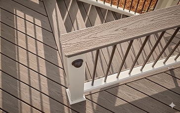 composite decks and fences in okotoks, foothills, south calgary