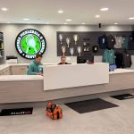 A Iron Ore post-frame Commercial Pickleball community association with premium Autumn